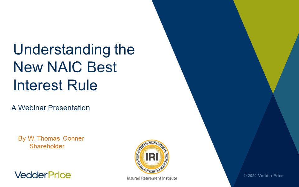 IRI Webinar Slides - VedderPrice